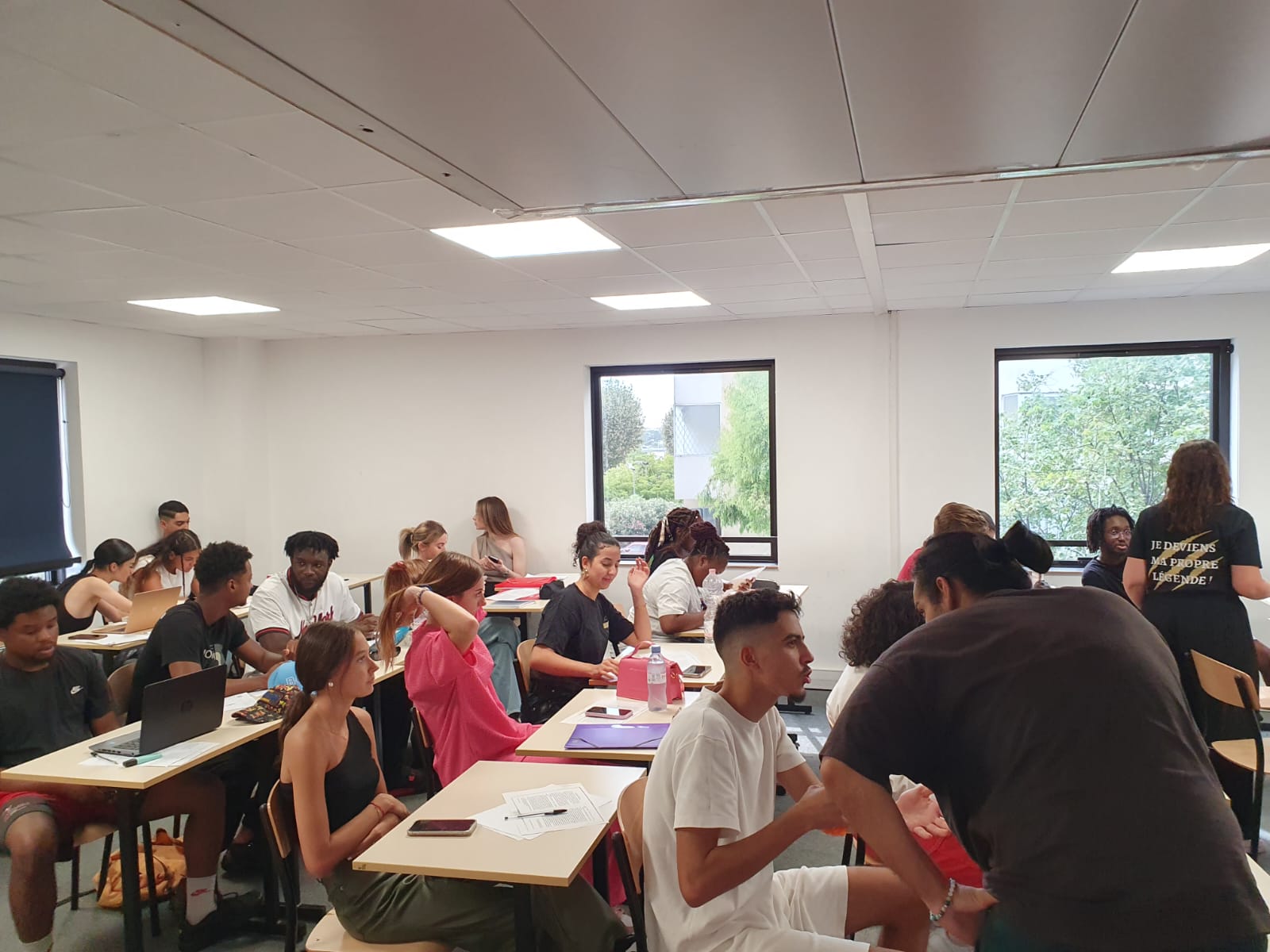 Projet de classe et échanges entre étudiants