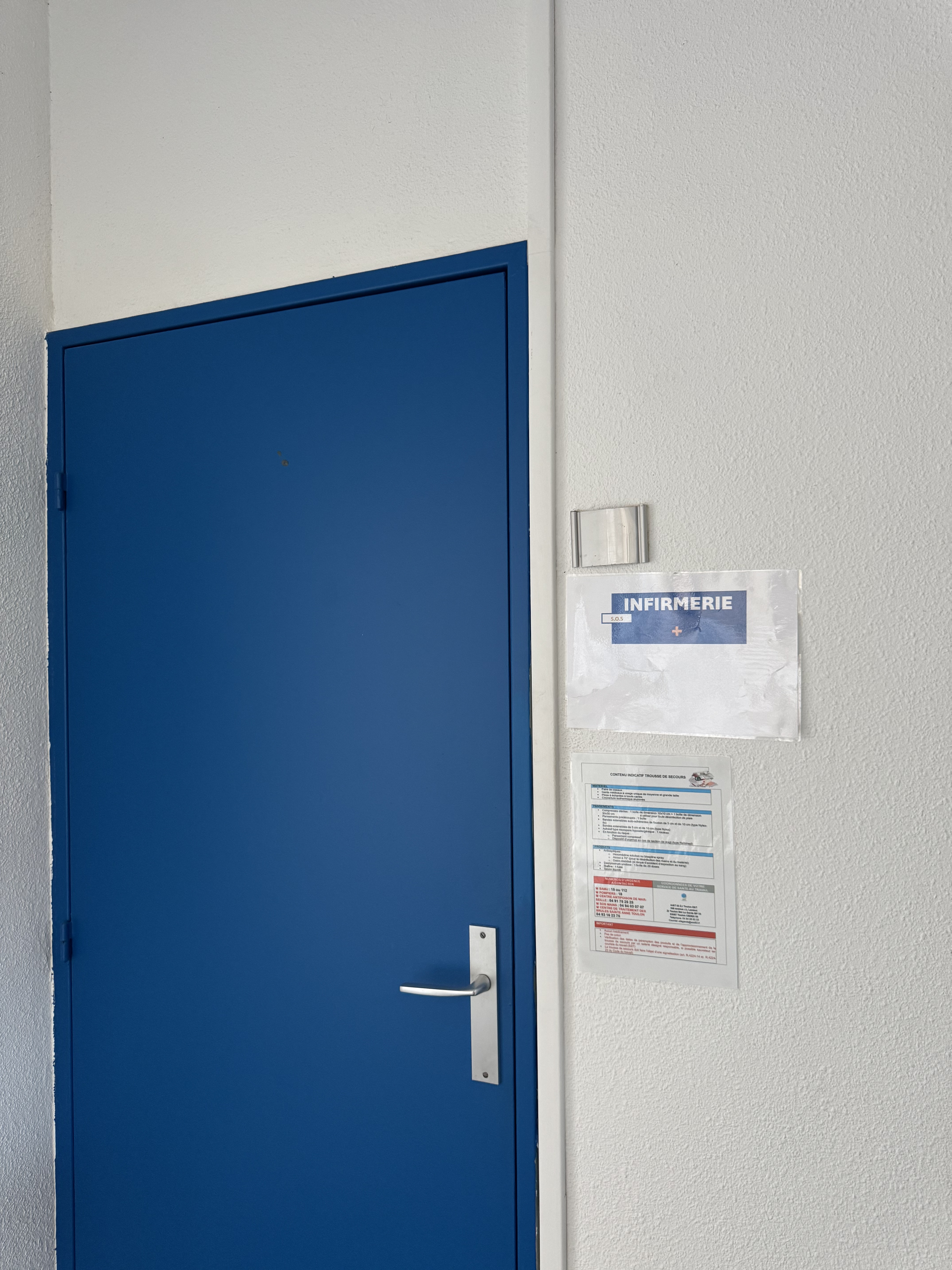 Infirmerie — campus ISIM