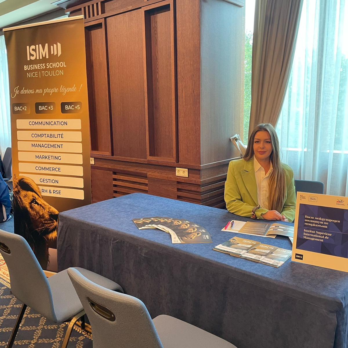 ISIM Business School &agrave; la Tourn&eacute;e des Balkans 2025