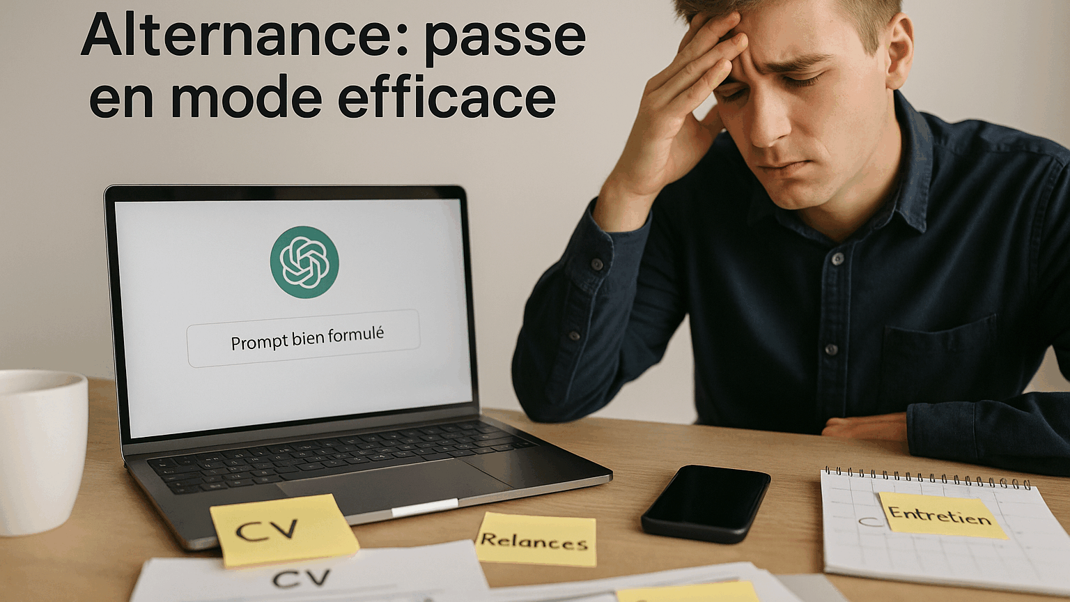 Comment utiliser l&rsquo;IA pour r&eacute;ussir ta recherche d&rsquo;alternance